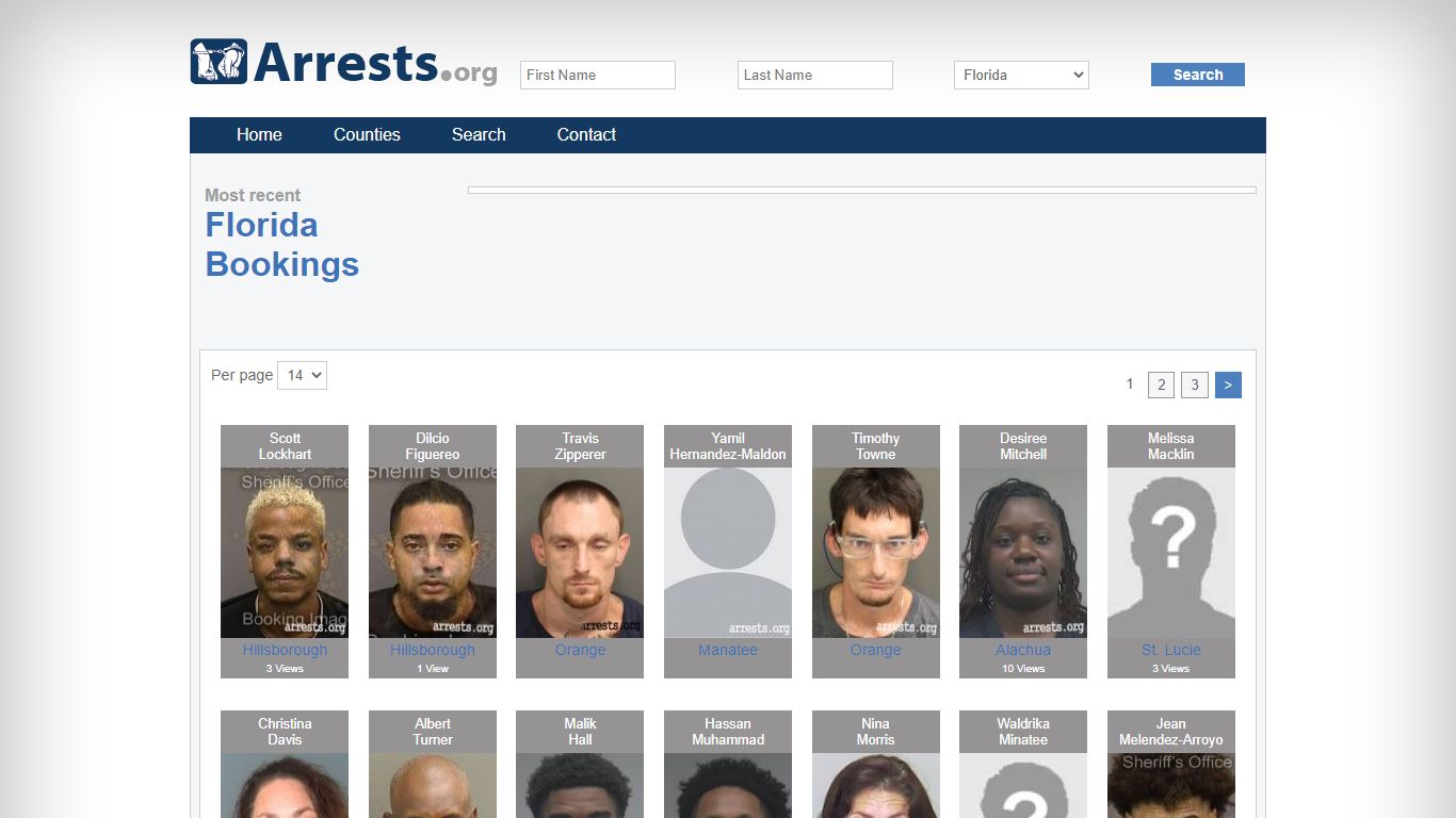 Dade County Arrests and Inmate Search